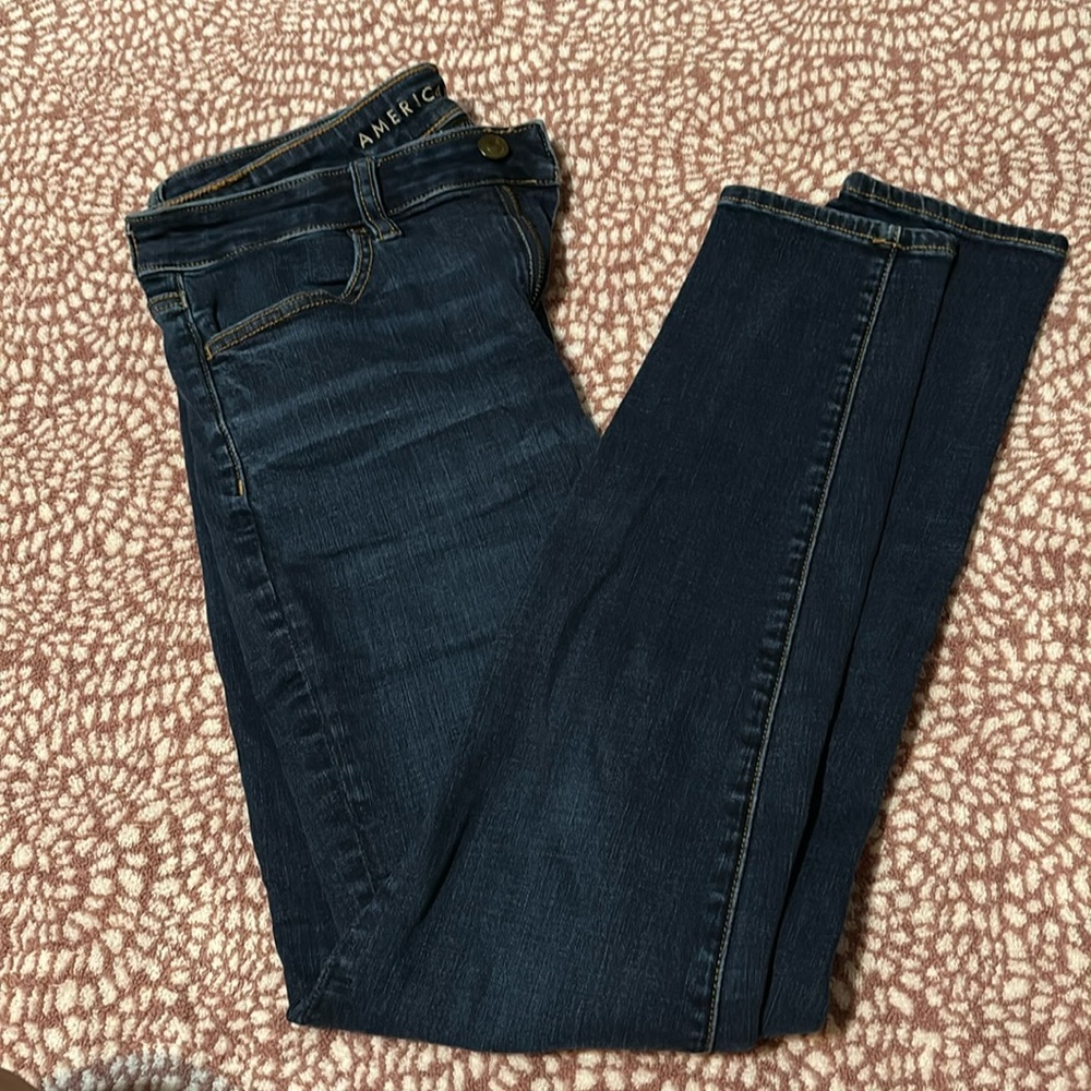 American Eagle super high rise Jegging